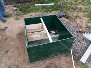 Наращивание высоты горловины септика Юнилос Астра